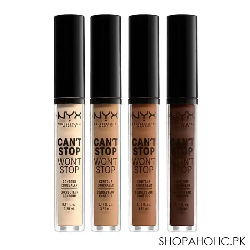 nyx can't stop won't stop contour concealer, beige image5
