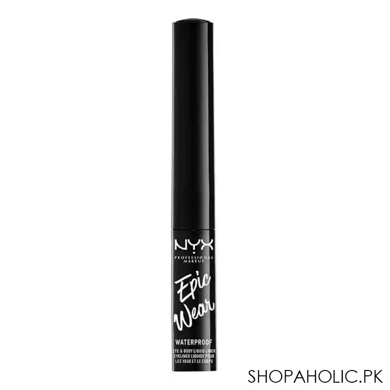 nyx epic wear liquid liner, 01 black image2