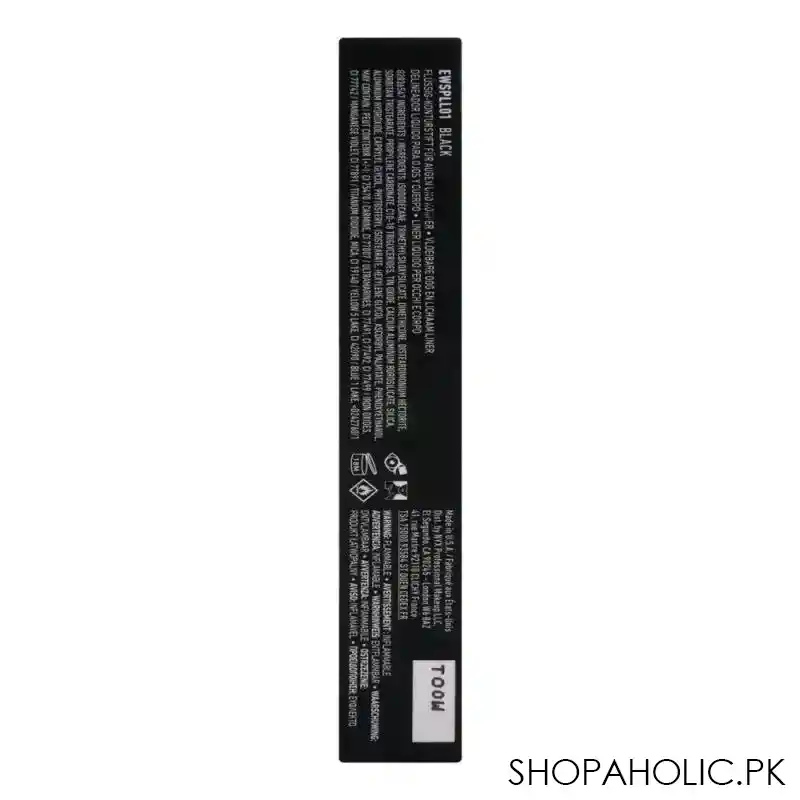 nyx epic wear liquid liner, 01 black image5
