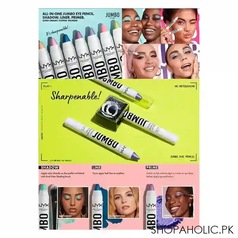 nyx jumbo eye pencil, 601 black bean image5