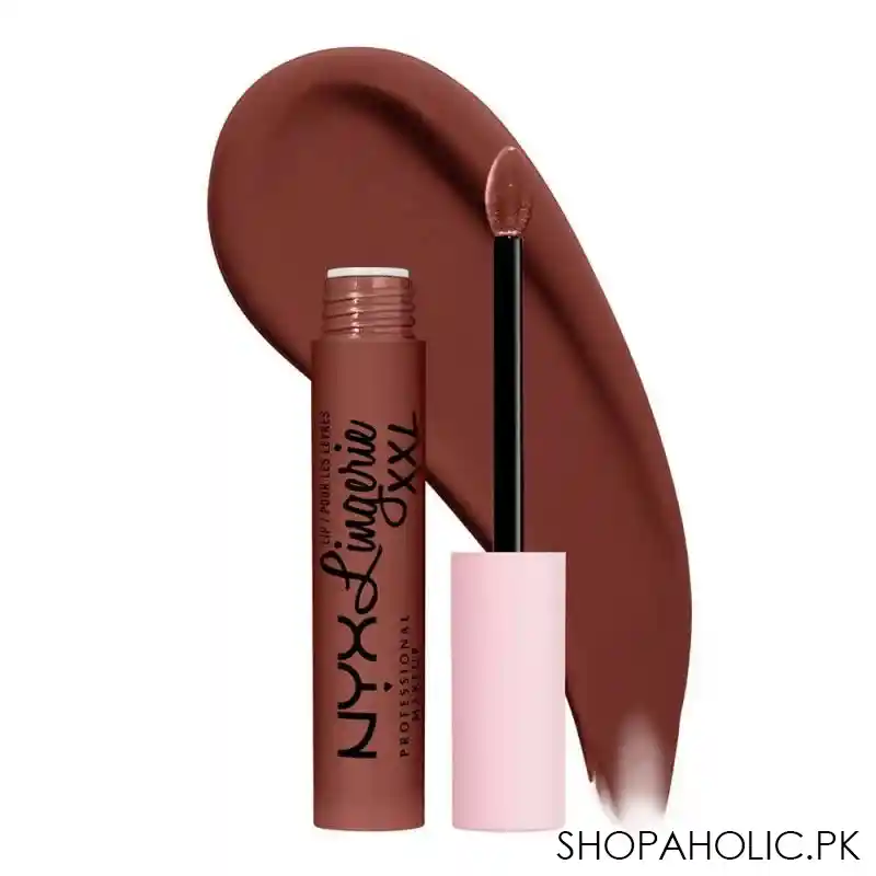 nyx lip lingerie xxl matte liquid lipstick, 10, low cut main image