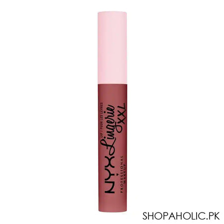 NYX Lip Lingerie XXL Matte Liquid Lipstick, LXXL05, Strip'D Down - Main Image