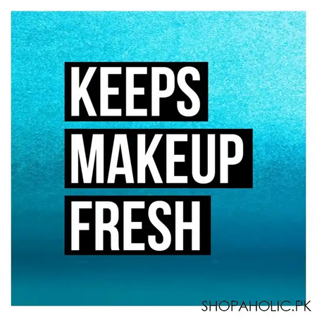 nyx makeup setting spray 02, dewy finish long lasting image4