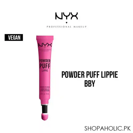 nyx powder puff lippie lip cream, bby main image