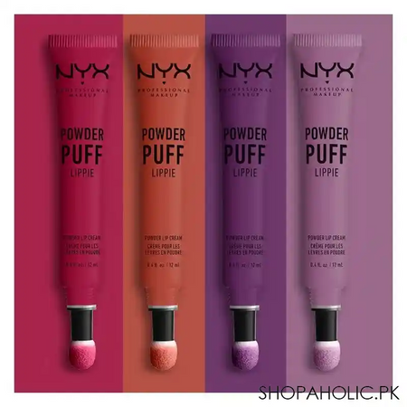 nyx powder puff lippie lip cream, boys tears image5