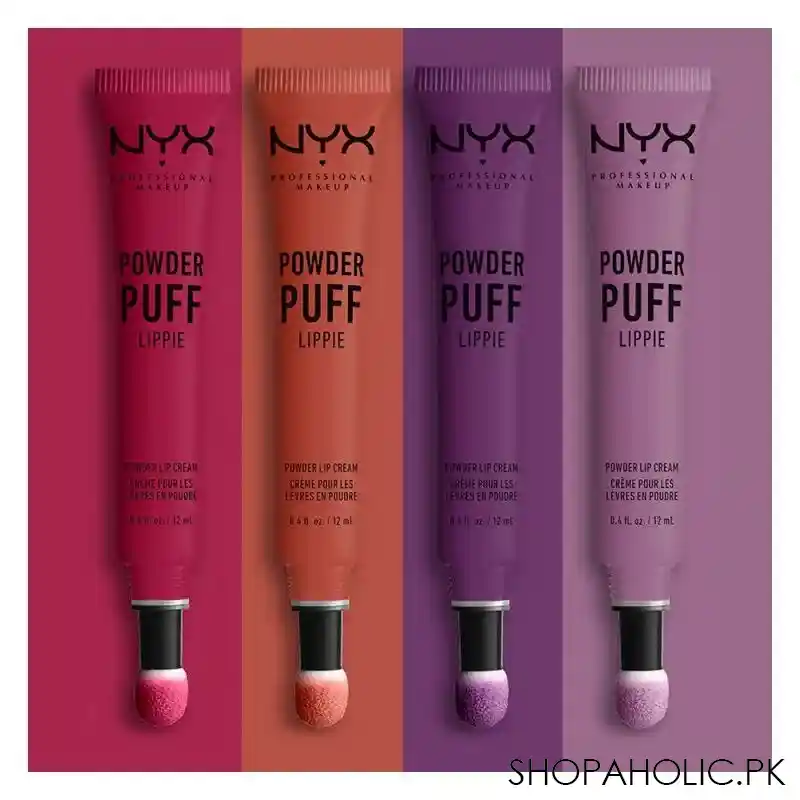 nyx powder puff lippie lip cream, boys tears image5