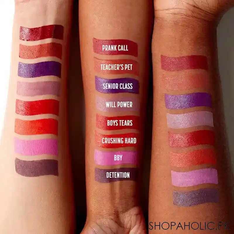 nyx powder puff lippie lip cream, group love image4