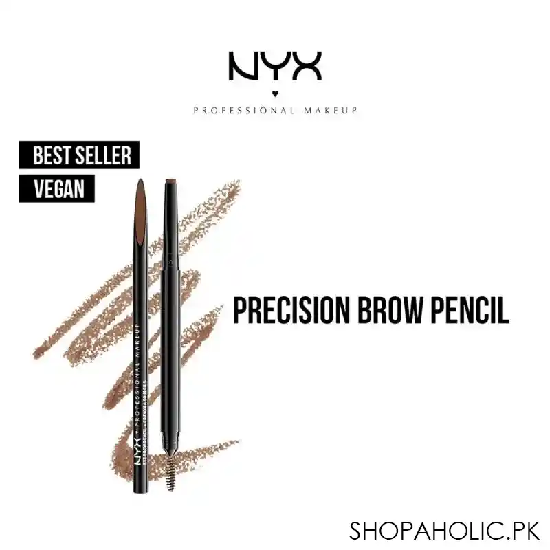 nyx precision brow pencil, espresso main image