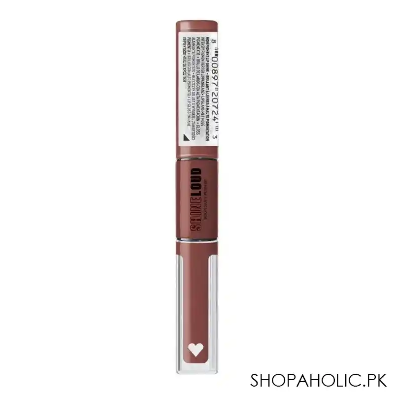 nyx shine loud liquid lipstick, boundary pusher, slhp06 image3