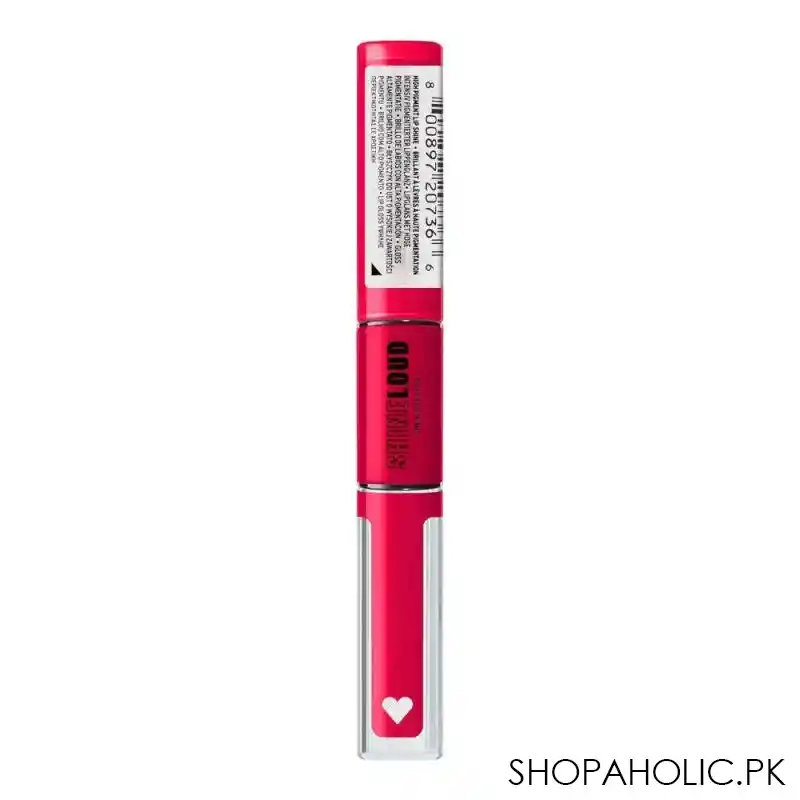 nyx shine loud liquid lipstick, on a mission, slhp18 image3