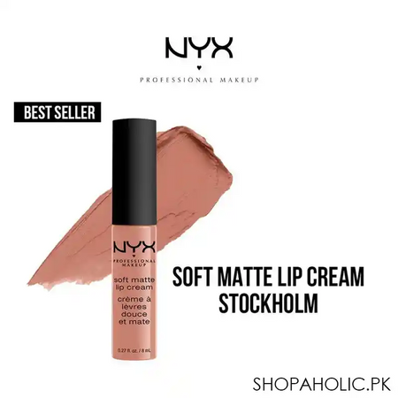 nyx soft matte lip cream, 02 stockholm main image