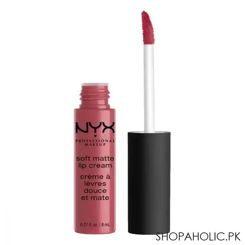 nyx soft matte lip cream, 08 san paulo image3