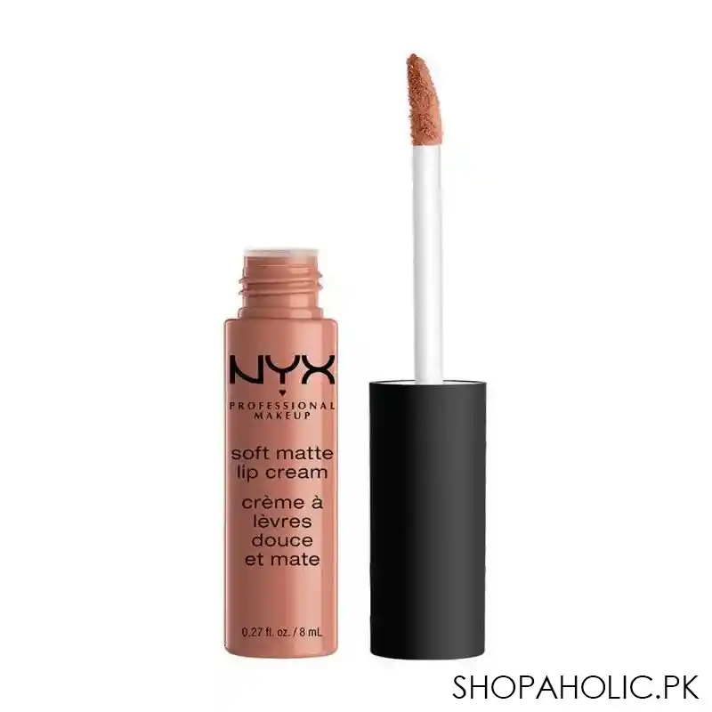 nyx soft matte lip cream, 09 abu dhabi image2
