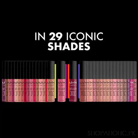 nyx soft matte lip cream image6