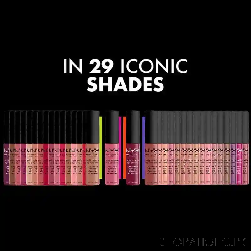 nyx soft matte lip cream image6