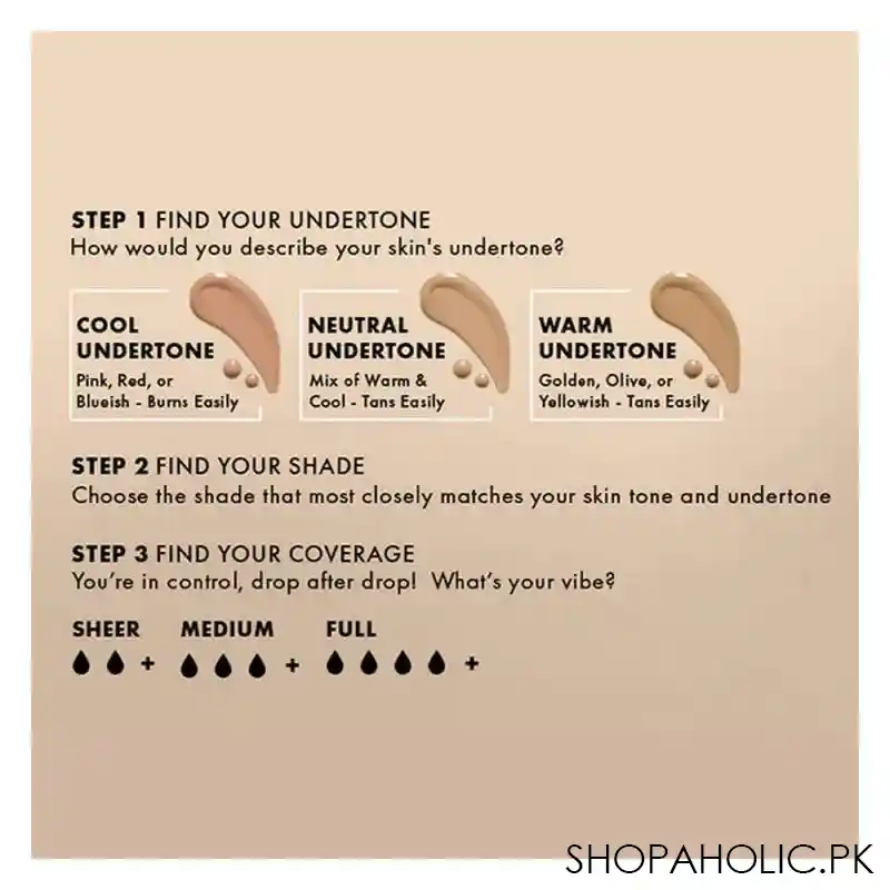 nyx total control drop foundation, golden honey image5