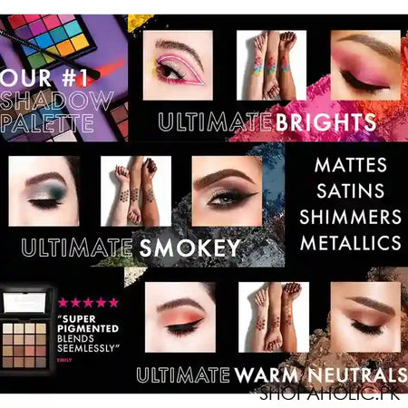 NYX Ultimate Eyeshadow Palette, 04 Brights - Image 3