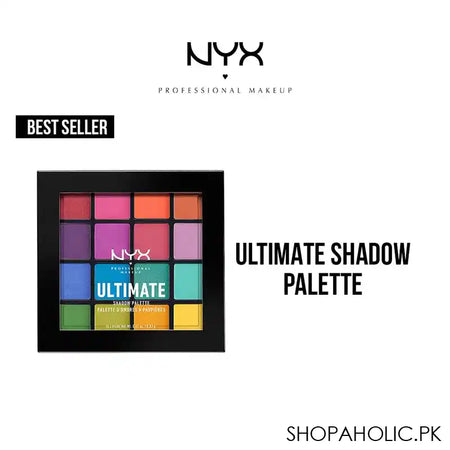 NYX Ultimate Eyeshadow Palette, 04 Brights - Image 4