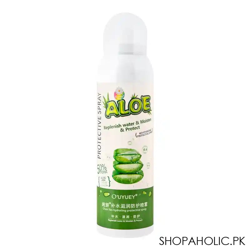 O'uyuey Aloe Replenish Water & Moisten & Protect Protective Spray, 220ml - Main Image