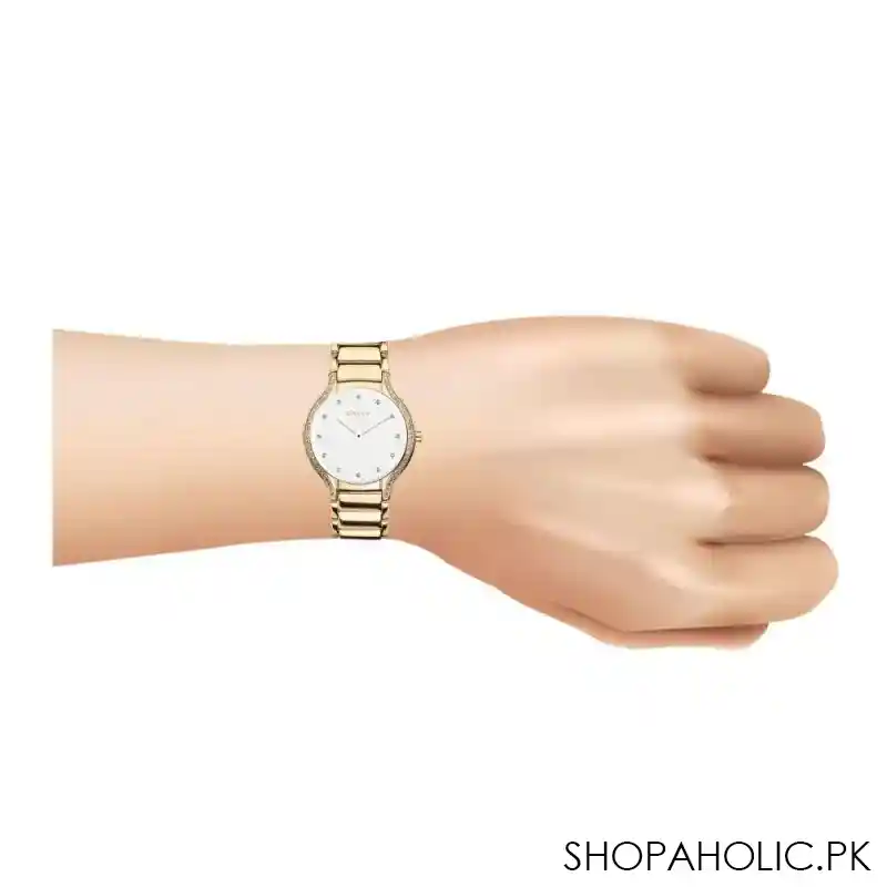obaku women's denmark desinged round dial with bracelet analog watch, v276legisg image2