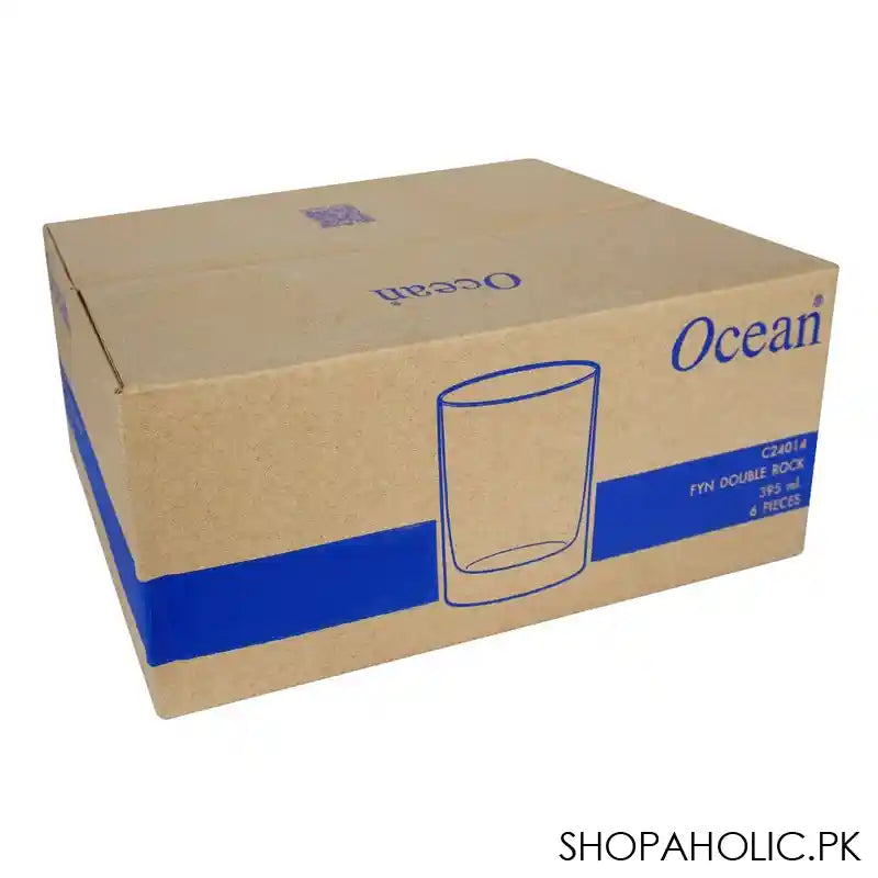Ocean Fyn Double Rock Glass, 395ml, 6-Pack, C24014 - Image 2