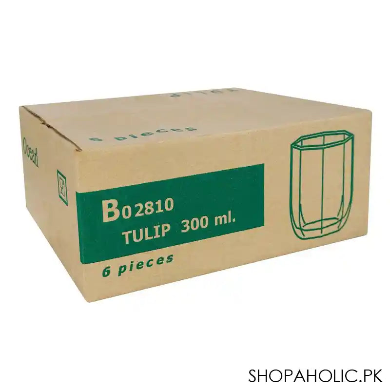 Ocean Tulip Glass, 300ml, 6-Pack, B02810 - Image 2