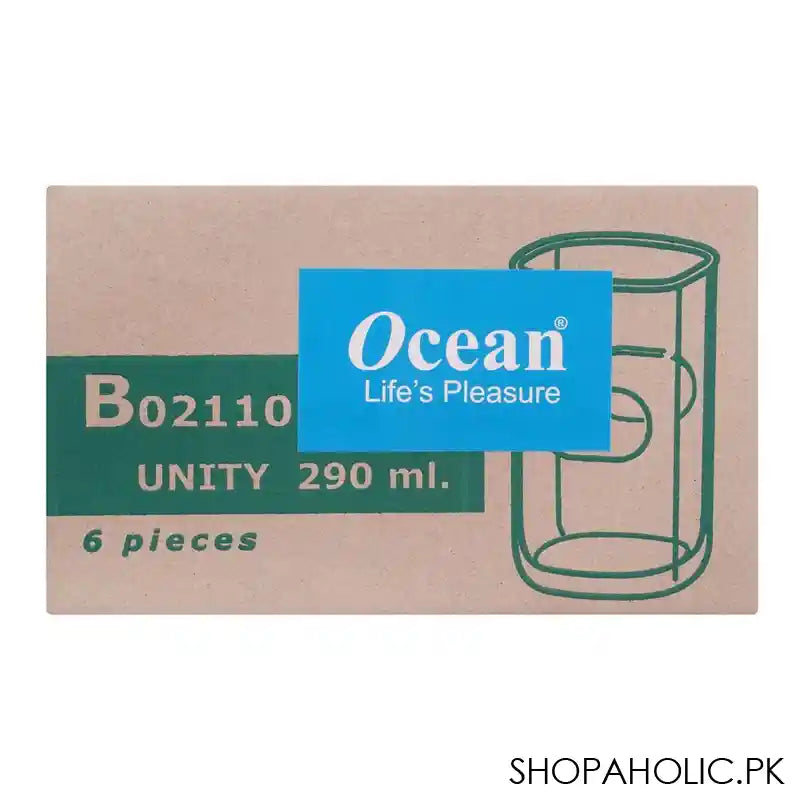 Ocean Unity Glass Set, 290ml, 6 Pieces, B02110 - Image 2