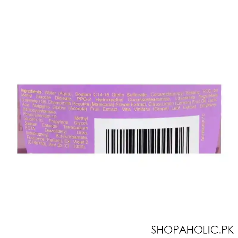 ogx hydrate & color reviving + lavender luminescent platinum shampoo, sulfate free, 385ml image3