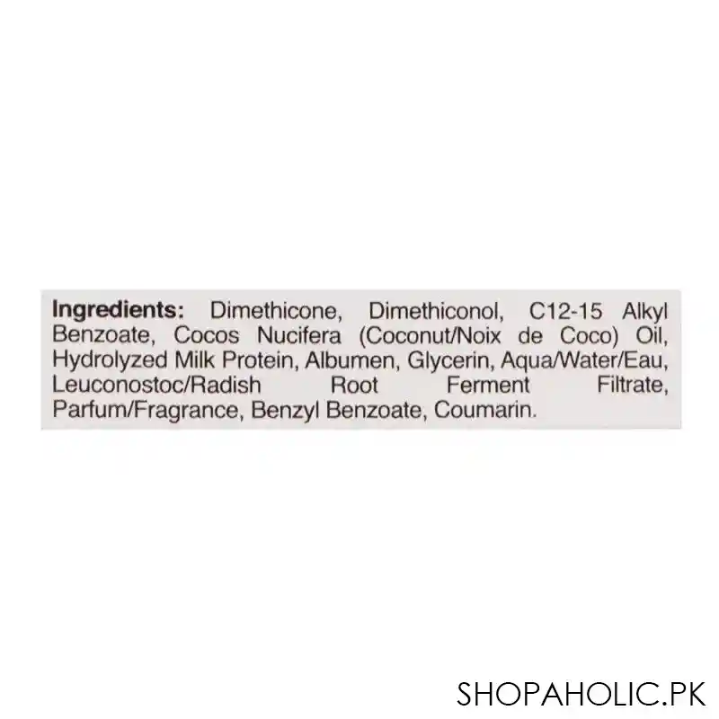 ogx nourishing+coconut milk anti breakage serum, 110ml image4