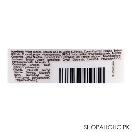 OGX Nourishing + Coconut Milk Shampoo, Sulfate Free, 385ml - Image 3
