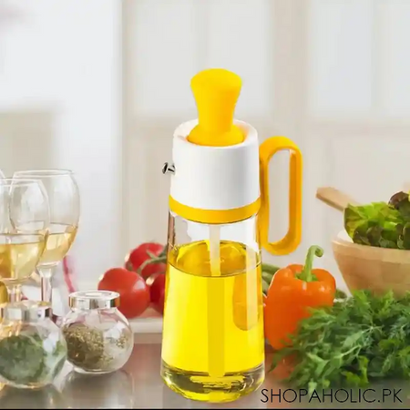 oil dispenser bottle with brush 500ml main image