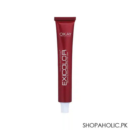 Okay Exicolor Permanent Hair Color, 60ml, No. 6.3 Nutshell - Image 2