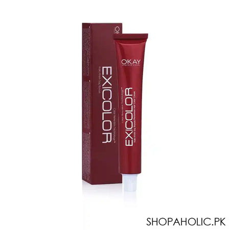 Okay Exicolor Permanent Hair Color, 60ml, No. 8.1 Light Ash Blonde - Main Image