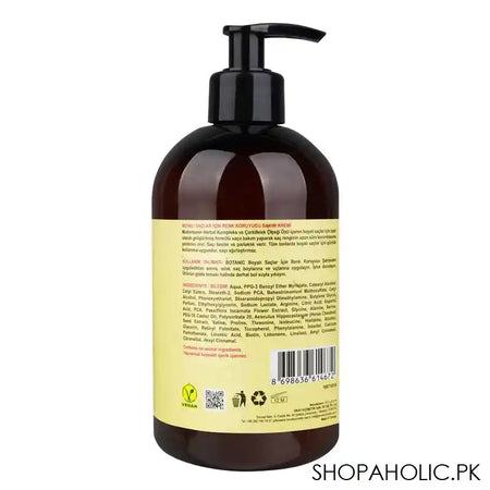 Okay Professionel Botanic Colored Hair Protective Conditioner, Vegan, Paraben Free, 500ml - Image 2