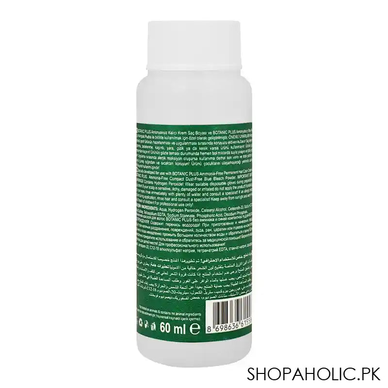 Okay Professionel Botanic Plus Developer Cream, 9% 30 Vol, Botanic Color, For All Hair Types, 60ml - Image 3