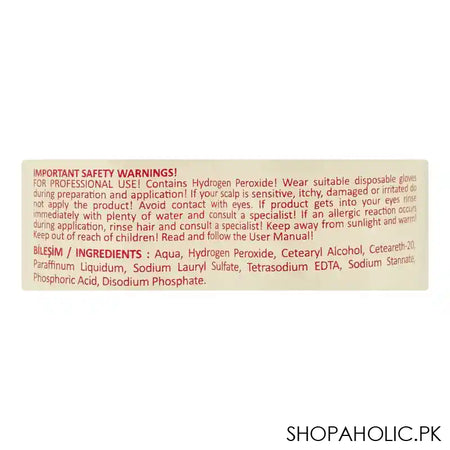 Okay Professionel Exicolor Oxidation Cream, 30 Vol. 9%, Exi Professional, For All Hair Types, 60ml - Image 2