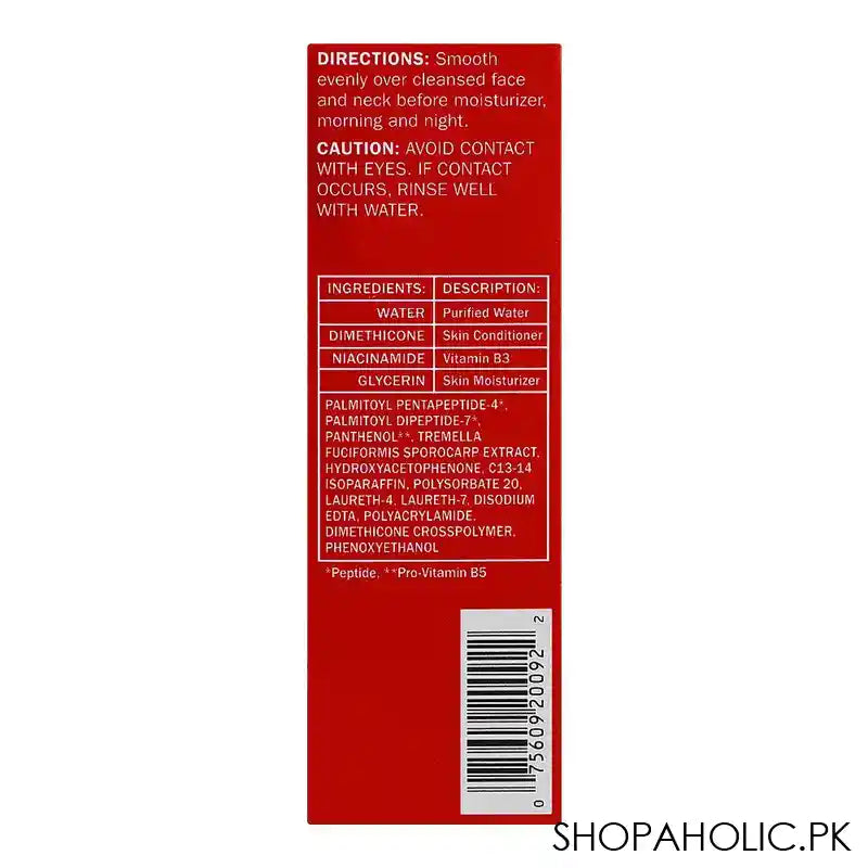 Olay 2xCollagen Peptide 24 MAX Serum With Vitamin B3, Fragrance Free, 40ml - Image 4