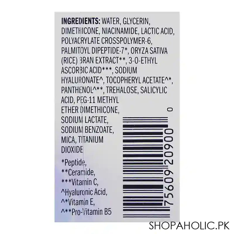 Olay 5in1 Benefit Night Repair Super Serum With Niacinamide, Glycerin, Peptide, Salicylic & Lactic Acid, 30ml - Image 5