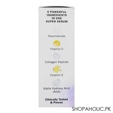 Olay 5in1 Benefit Super Serum With Niacinamide, Collagen Peptide, AHA, Vitamin C & E, 30ml - Image 5