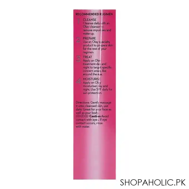 olay beauty fluid moisturiser face & body fluid 100ml + moisturising cream spf15, offer pack image3