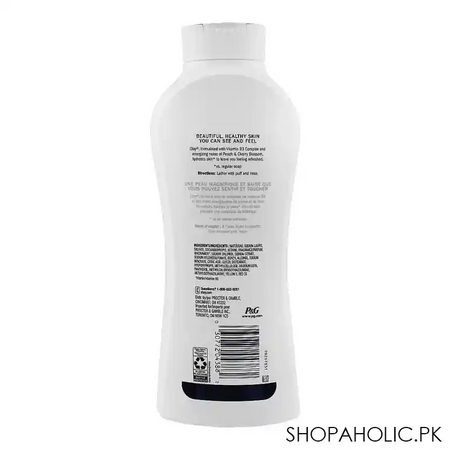 olay fresh outlast notes of peach & cherry blossom b3 complex body wash, 700ml image2