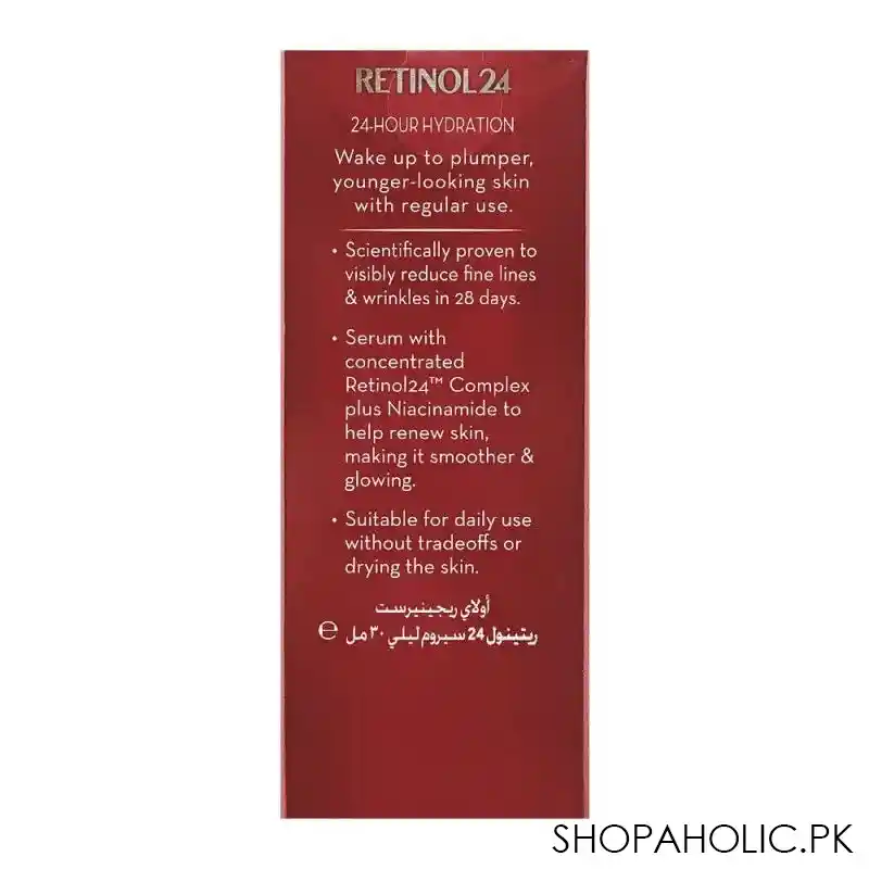 olay regenerist retinol 24 night serum, fragrance free, 30ml image3