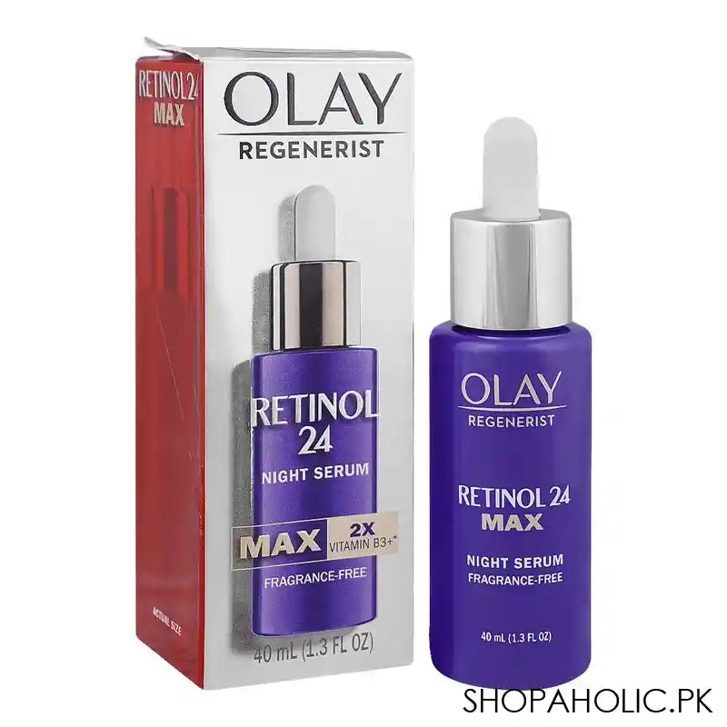 Retinol Max Buy Olay Retinol 24 Max Night Serum 40ml Online in Pakistan – Shopaholic.pk