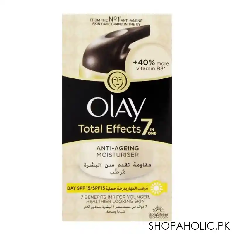 olay total effect day moisturizer spf 15 50ml pump image2