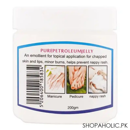 oliv white petroleum jelly local large, 200g image2