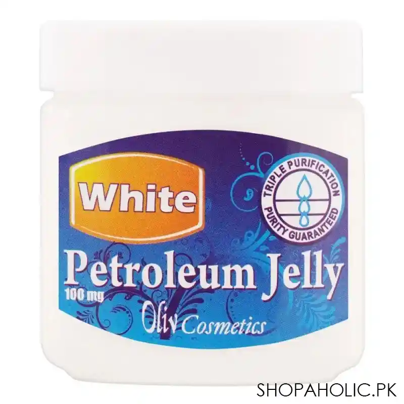 oliv white petroleum jelly local medium, 100g main image