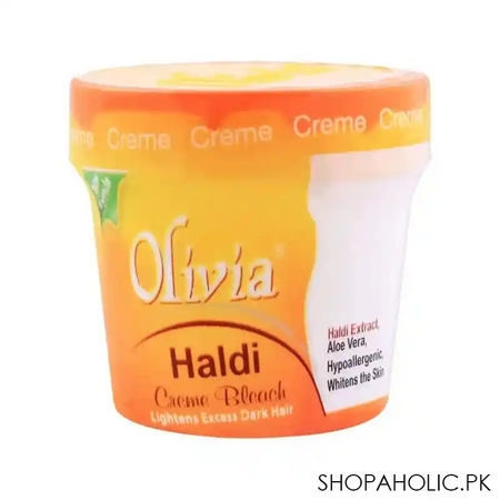 olivia cream bleach, haldi turmeric, 17ml main image