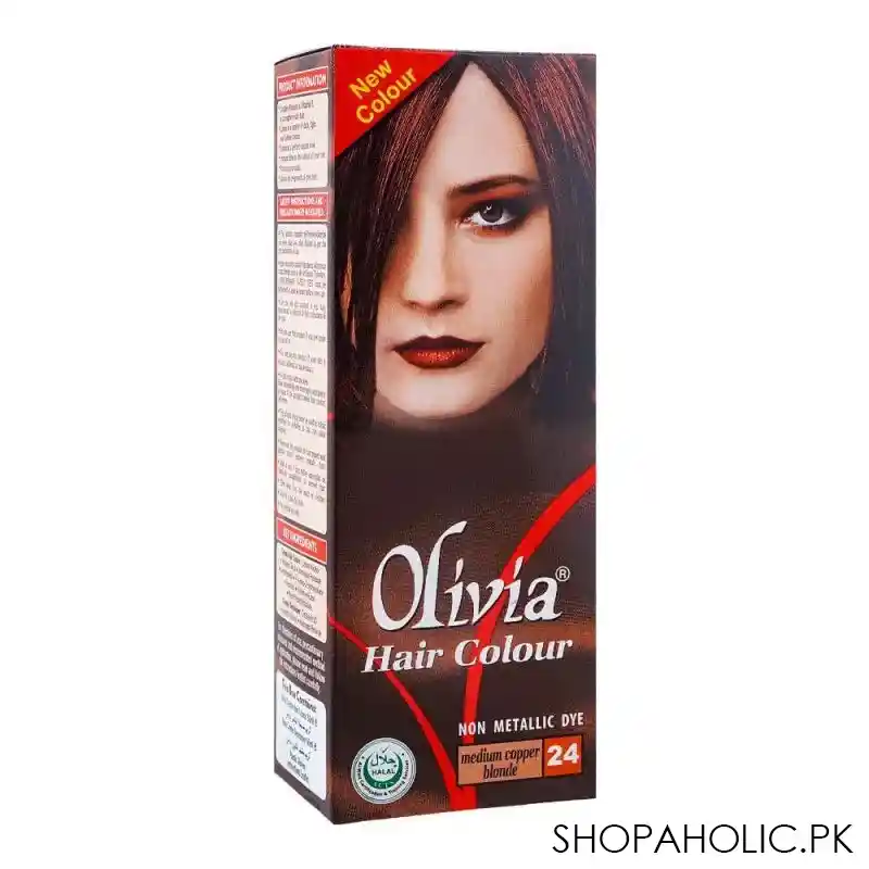 olivia hair colour, 24, medium copper blonde main image