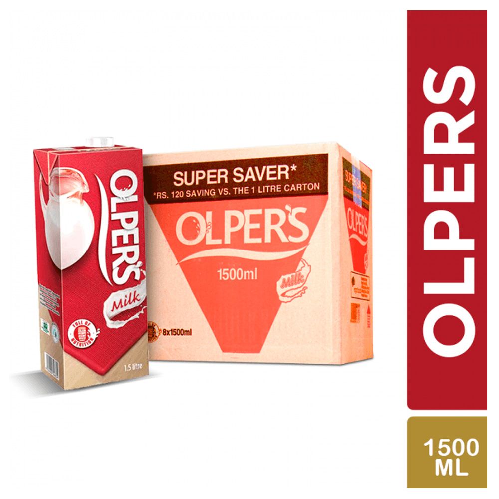 Olper's Full Cream Milk, 1500ml, 8 Piece Carton - Main Image