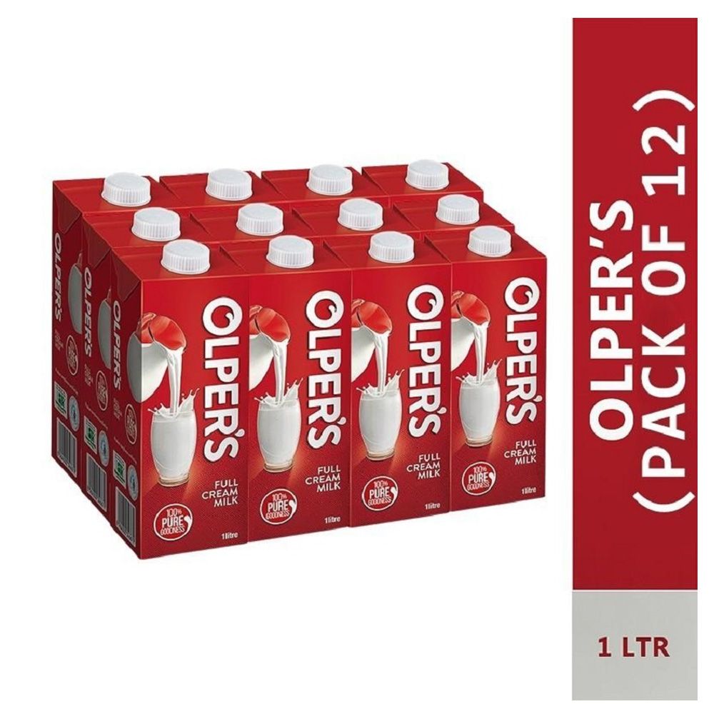 Olper's Full Cream Milk, 1000ml, 12-Pack Carton - Main Image